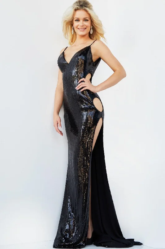 Huge Savings – Act Now!Jovani 07532 Prom Long Spaghetti Strap Formal Dress