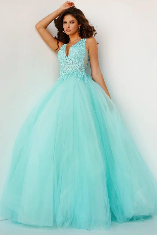 Shop Early, Save Big!Jovani 08572 Prom Long Sleeveless Ball Gown