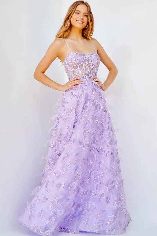 Shop More, Spend Less!Jovani 24078 Long Spaghetti Strap Prom Ball Gown