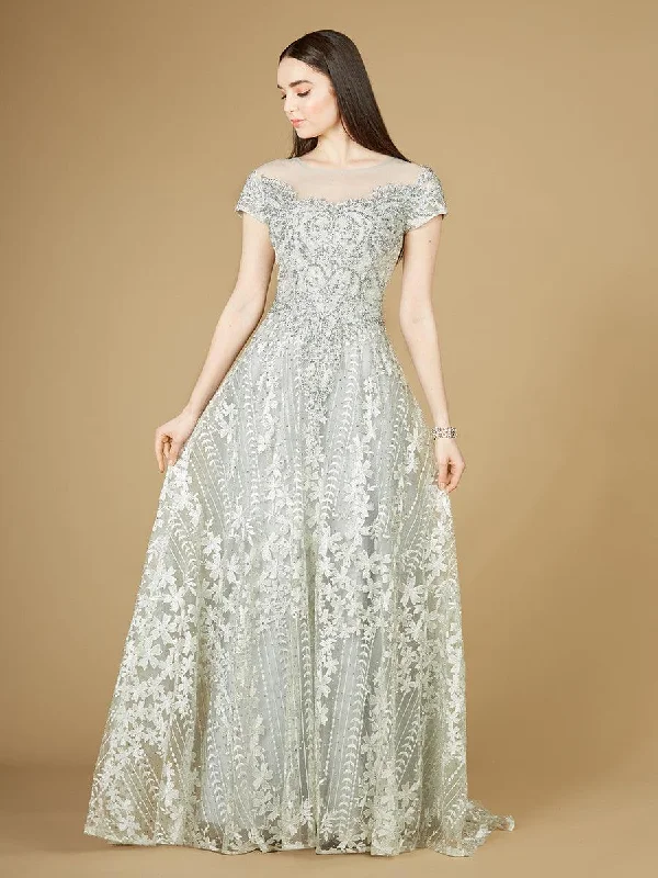 Special Offer – Act Fast!Lara Dresses 29235 Long Cap Sleeve Formal Dress