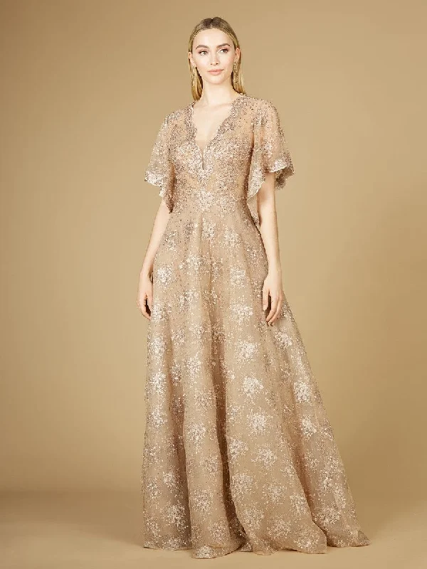 More Discounts, More Joy!Lara Dresses 29237 Cape Sleeve Long Formal Dress
