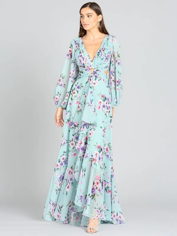 Shop Early, Save Big!Lara Dresses 29245 Long Sleeve Layered Formal Dress
