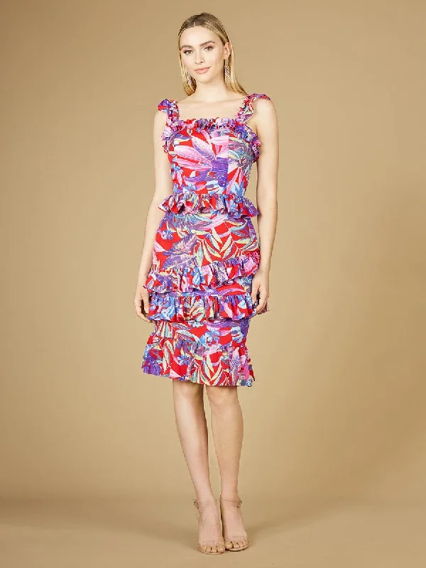 Snag the Best Prices Now!Lara Dresses 29267 Sleeveless Printed Cocktail Dress