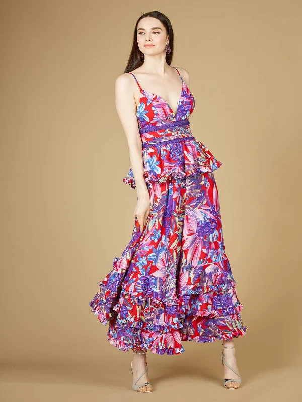 Best Offers of the Month!Lara Dresses 29268 Long Printed Formal Dress