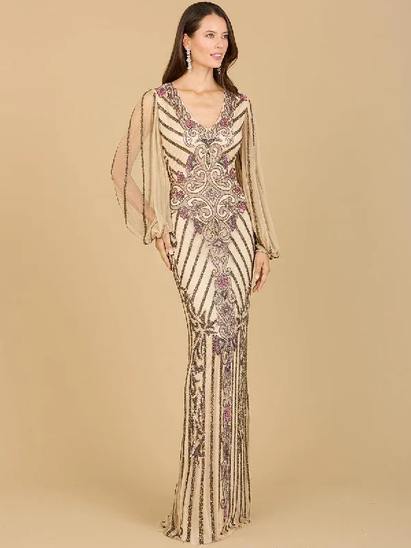 Enjoy Huge Discounts Now!Lara Dresses 29369 Long Beaded Evening Gown