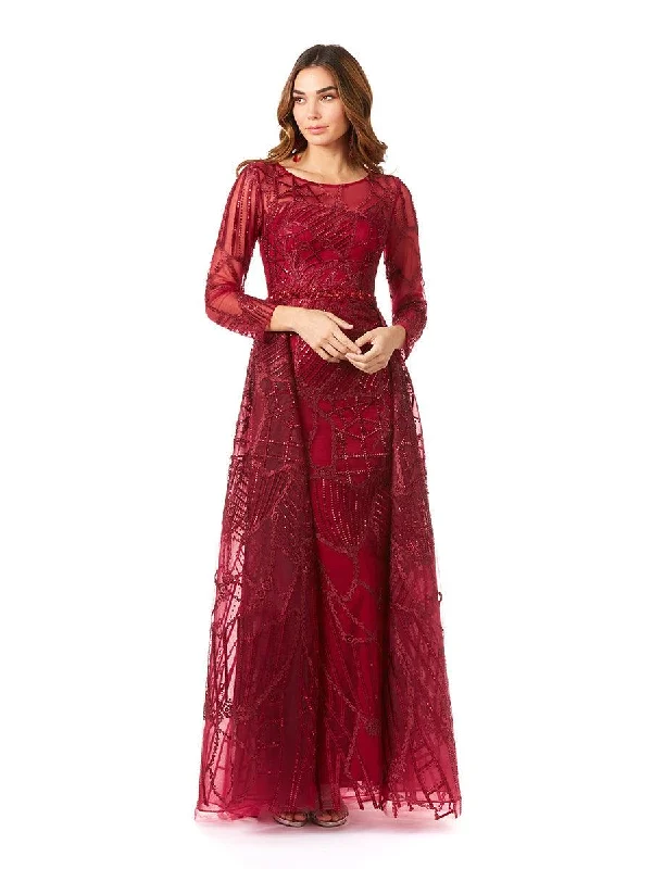 Only a Few Left – Order Now!Lara Dresses 29633 Long Overskirt Evening Gown