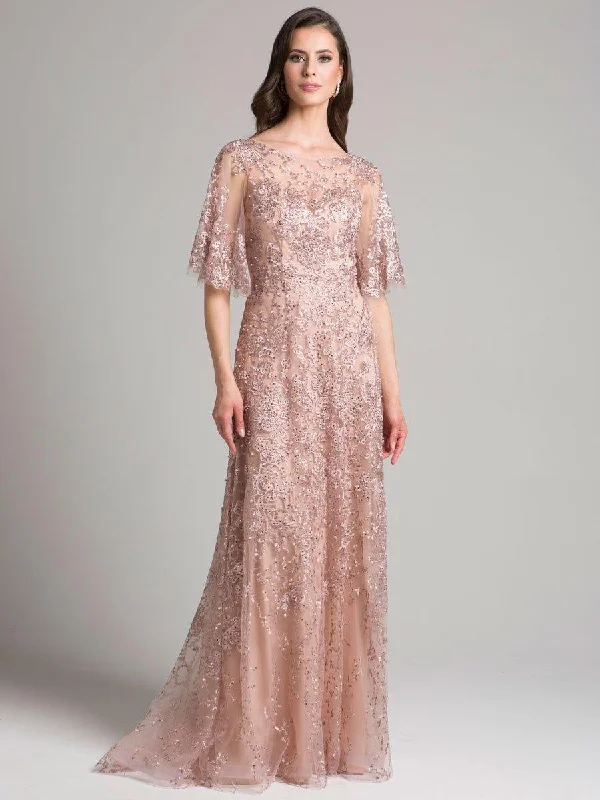 Your Exclusive Offer Awaits!Lara Dresses 33277 Long Cap Sleeve Formal Dress