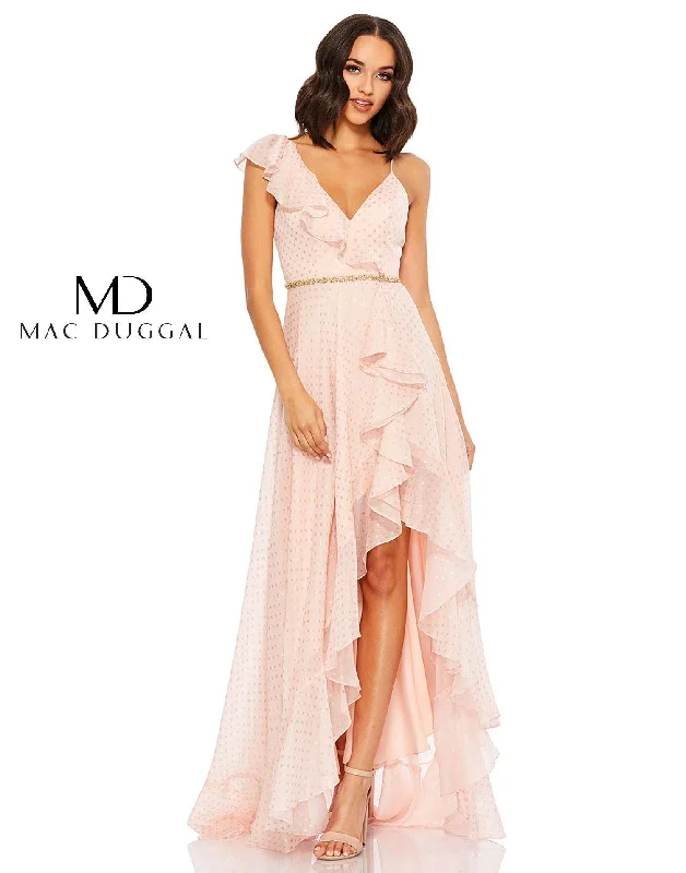 Seasonal Sale – Shop Now!Mac Duggal 49330 High Low Formal Prom Dress Sale