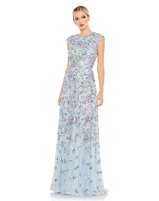The Best Offers Are Here!Mac Duggal 5647 Long Cap Sleeve Formal Dress Sale