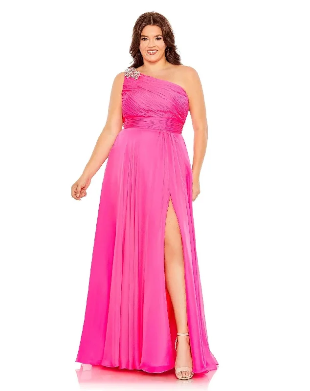 Seasonal Sale – Shop Now!Mac Duggal 68156 Fabulouss Long Plus Size Prom Dress