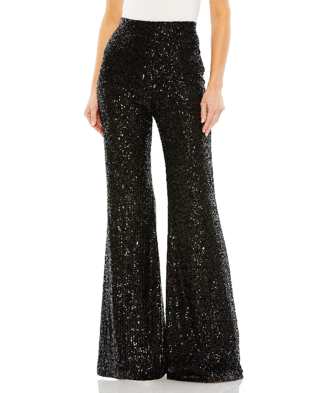 Unmissable Offers Await!Mac Duggal R26849 Formal Sequined Long Pants ONLY
