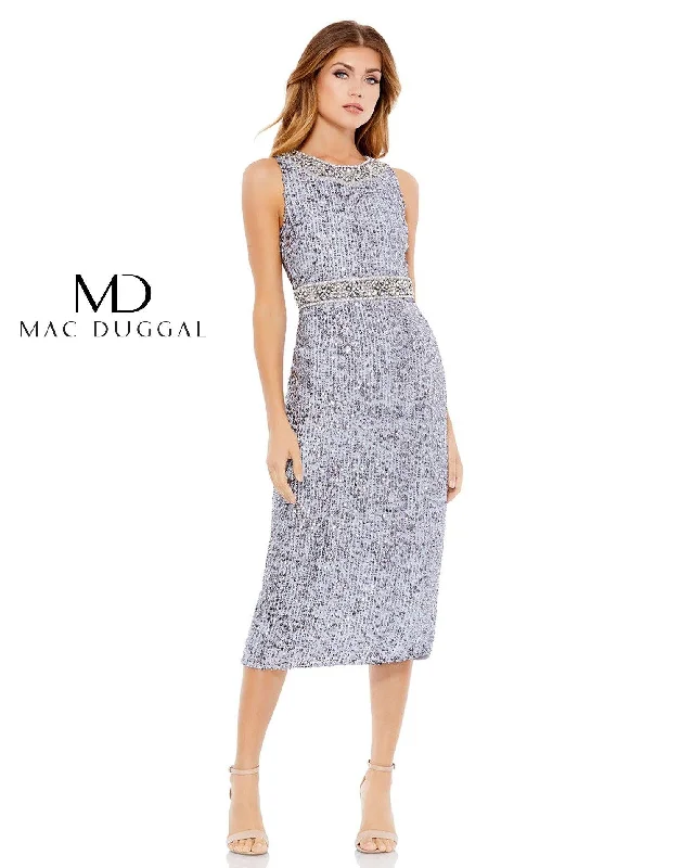 Save More When You Shop More!Mac Duggal 10739 Short Sleeveless Formal Dress