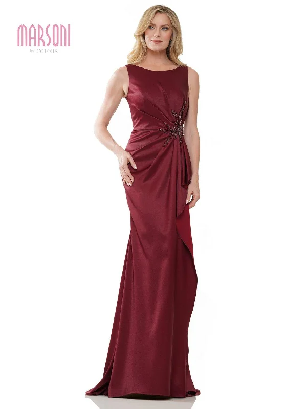 Save Money, Shop Happy!Marsoni MV1233 Long Sleeveless Formal Dress