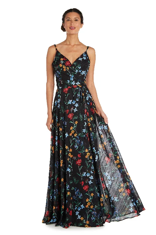 Enjoy Huge Discounts Now!Nightway Long Formal Petite Floral Dress 22040P Sale