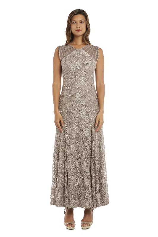 Grab Yours Before It’s Too Late!R&M Richards 3198P Long Formal Petite Lace Dress Sale