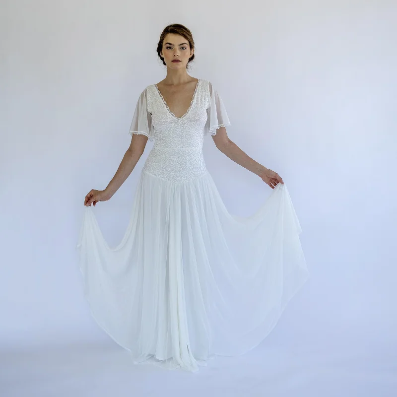 Shop Early, Save Big!Ethereal Chiffon Skirt Gown #1481