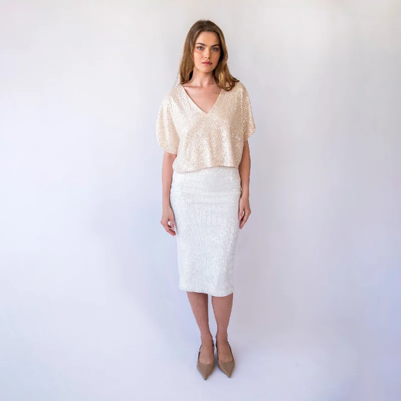 Exclusive Deals Just for You!Wedding Top and Skirt #1441