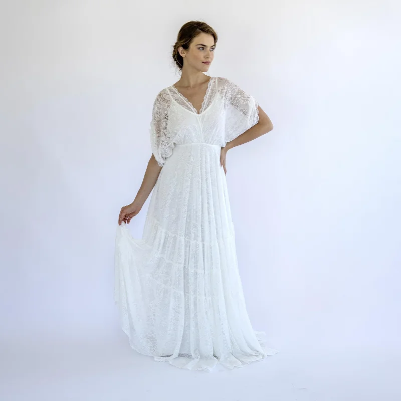Buy One, Get One Free!Romantic Boho Wedding Dresses #1506