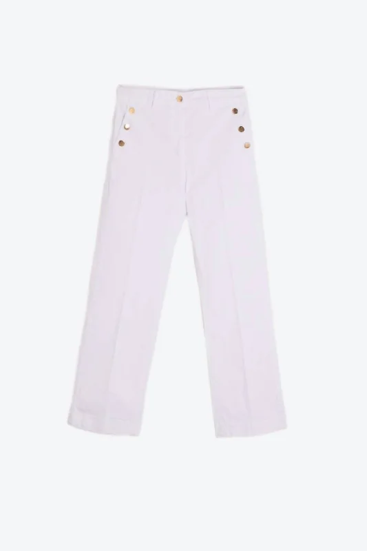 Flash Sale – Act Fast!Amelie Pants In White