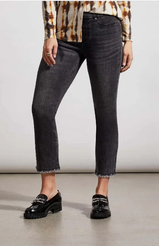 Your Shopping Wish, Our Discount Command!Audrey Straight Crop Pant In Black