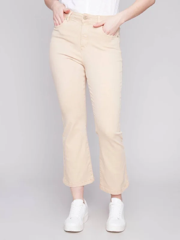 Buy More, Pay Less!Bootleg Stretch Pant In Corn