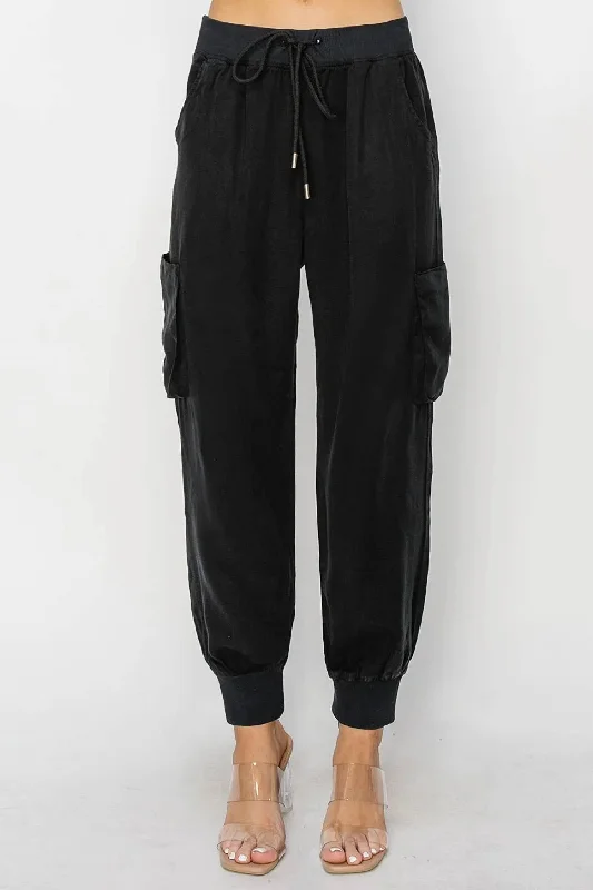 Limited Deals, Unlimited Savings!Cargo Jogger Pants In Black