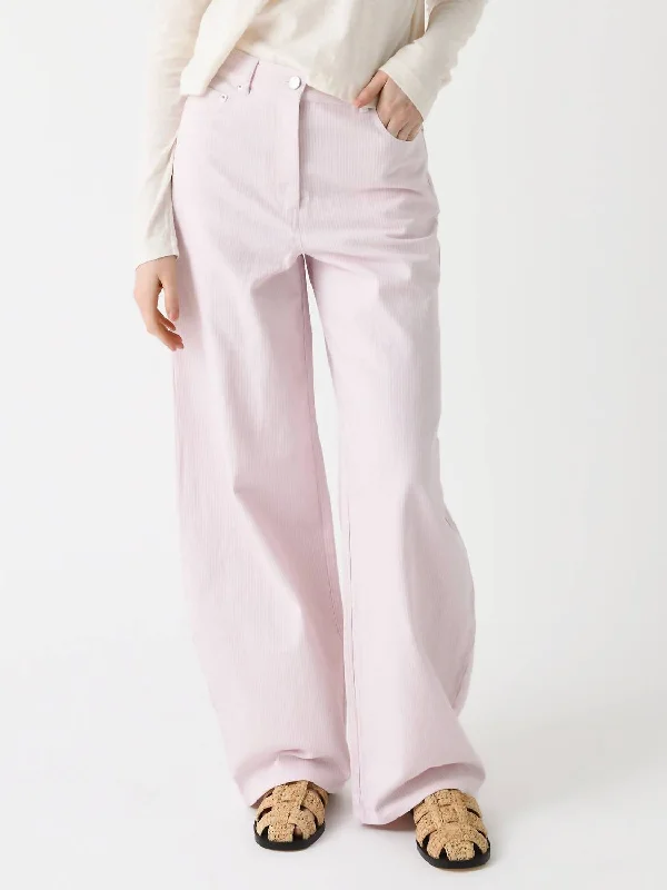 Shop More, Spend Less!Cocoon Striped Pant In Ballerina Combo
