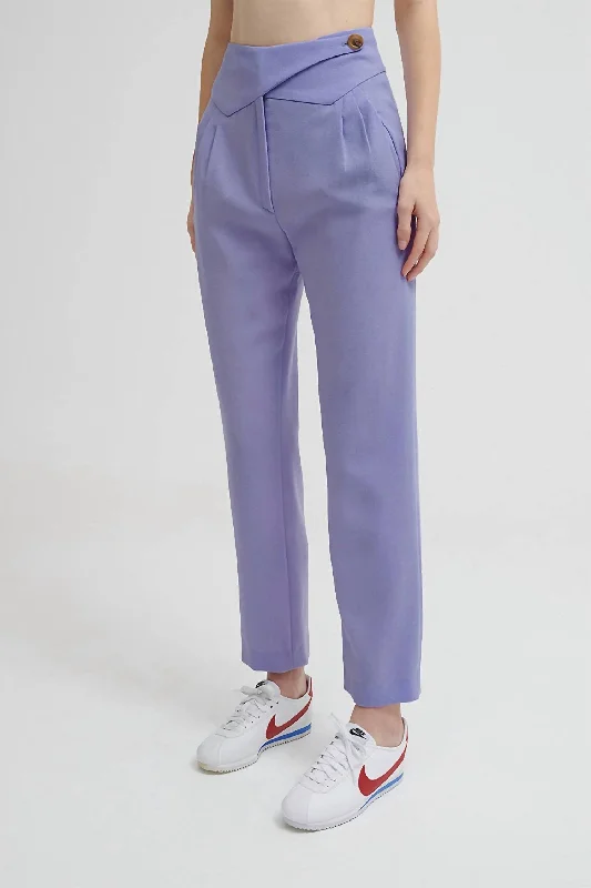 Get More, Spend Less – Shop Now!Cool & Easy Everyday Basque Pants In Lilac