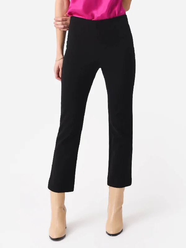 Score Big Savings Today!Crop Flare Trouser In Black