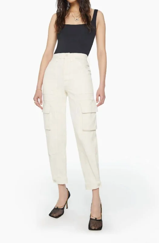 Best Price of the Season!Curbside Cargo Flood Pant In Eggnog