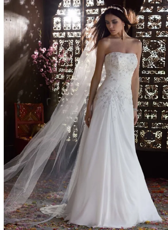Sale Alert – Get Ready to Shop!David's Bridal Chiffon Over Satin