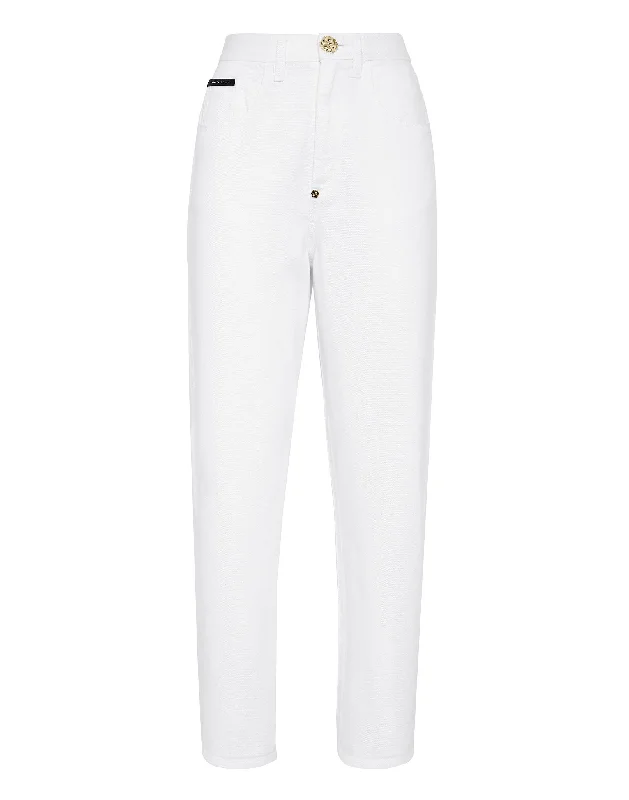 Flash Sale – Act Fast!Denim Trousers Mom fit Hexagon