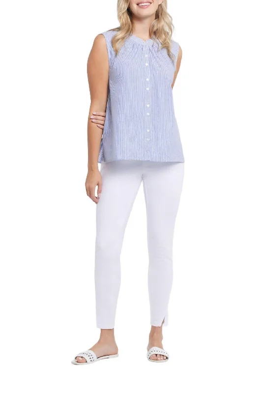 Shop Now and Save!Front Slit Jegging In White