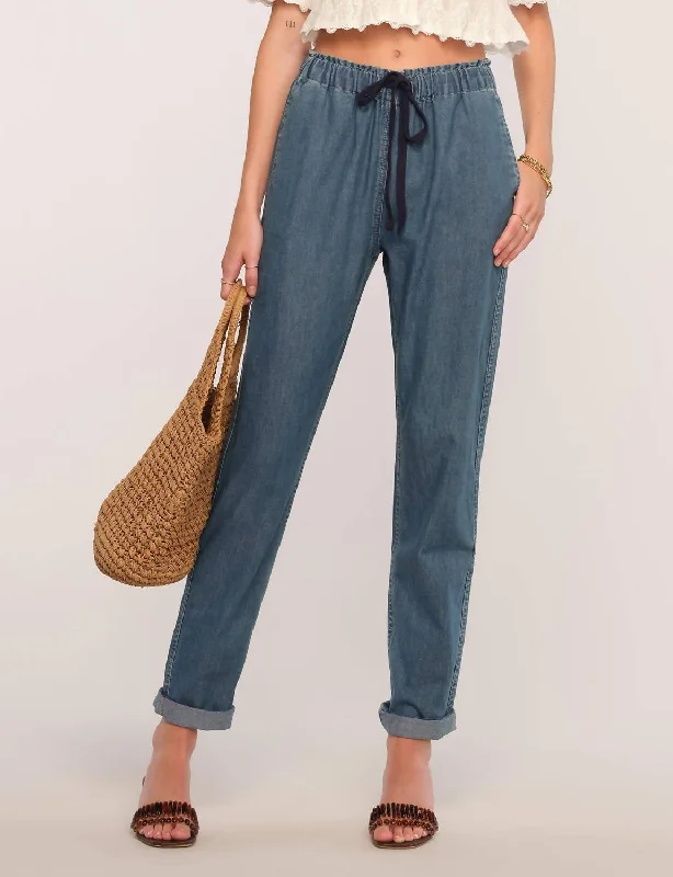 Your Favorite Items on Sale Now!Gatsby Straight Leg Pants In Denim
