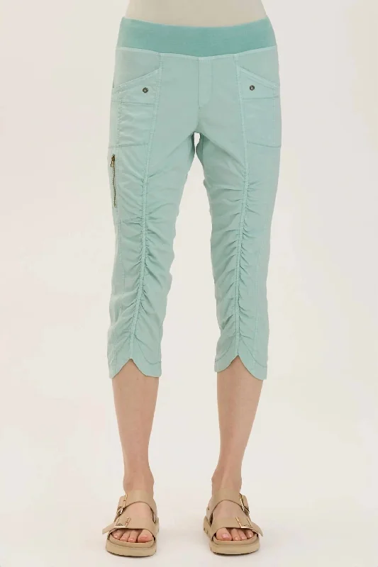 Hurry! While Supplies Last!Iris Crop Pants In Aquifer Pigment
