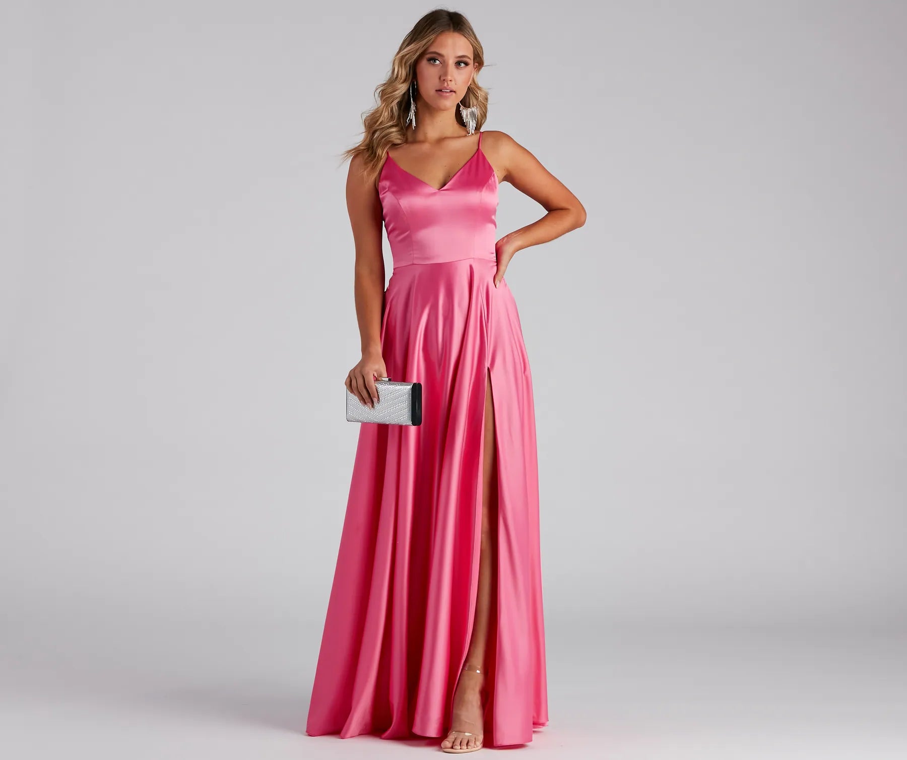 The Best Offers Are Here!Juliet Formal High Slit Dress 2