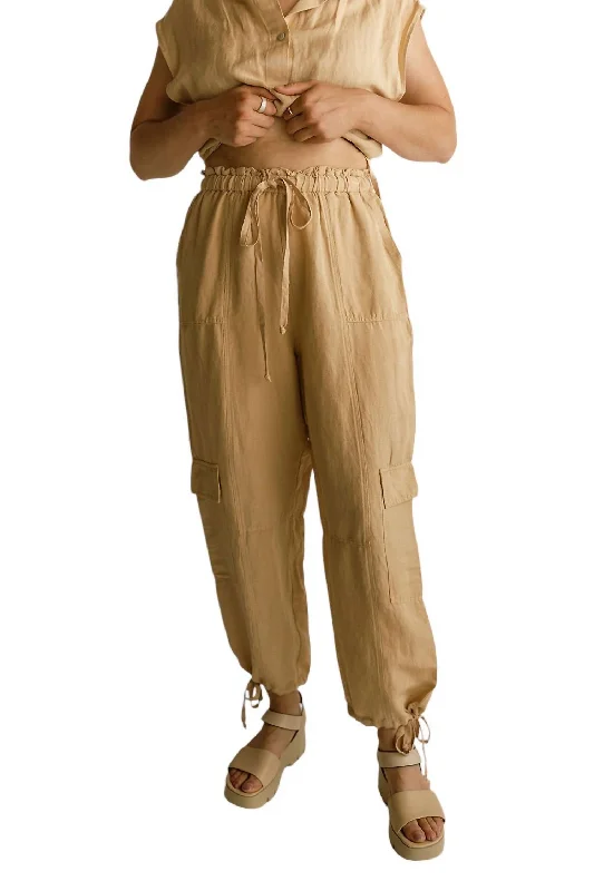Seasonal Sale – Shop Now!Kailani Linen Pant In Taupe