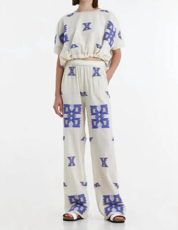 Don't Miss Out!Malevi Pants In Blue Lime