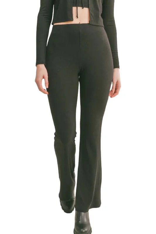 Unlock Huge Savings Now!Mia Flare Pants In Black