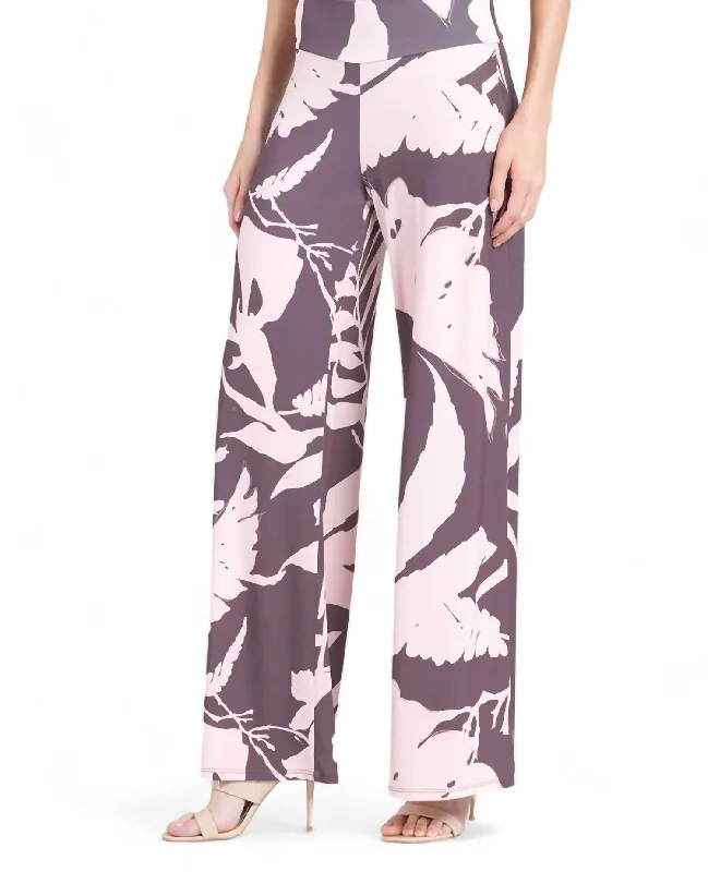 Great Deals, Just for You!Palazzo Pant In Pink/cocoa