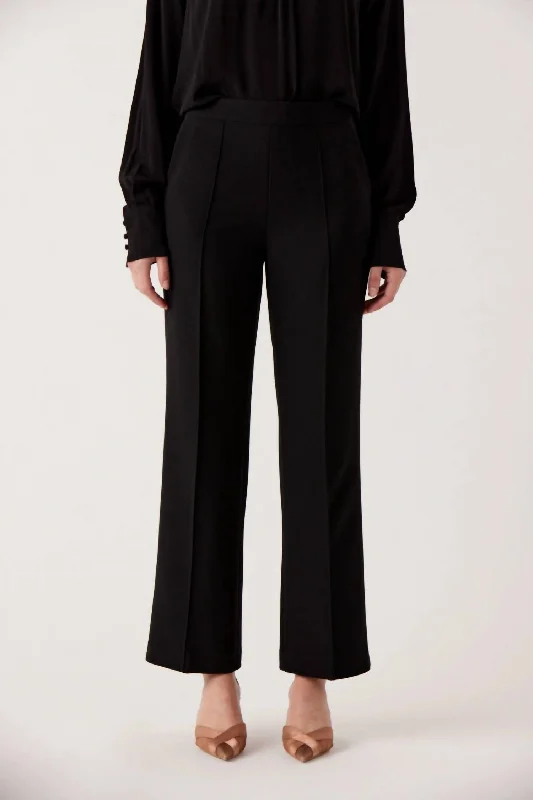 The Best Offers Are Here!Rylee Pintuck Trouser In Black