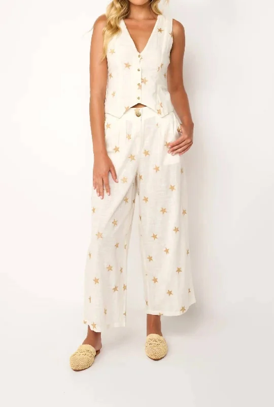 Savings You Can’t Ignore!Soleil Pants In White
