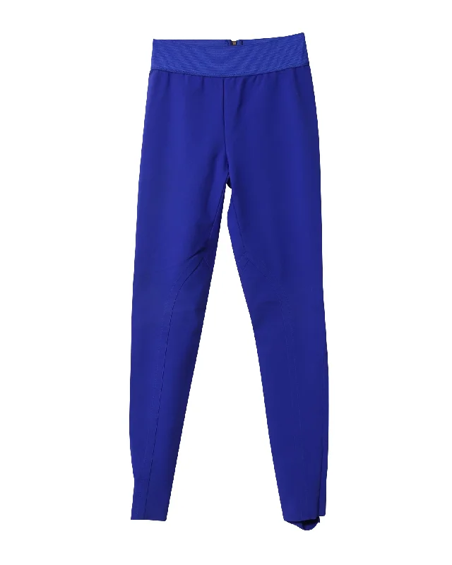 Savings You Can’t Ignore!Stella McCartney High Waisted Stretch Skinny Pants in Blue Cotton