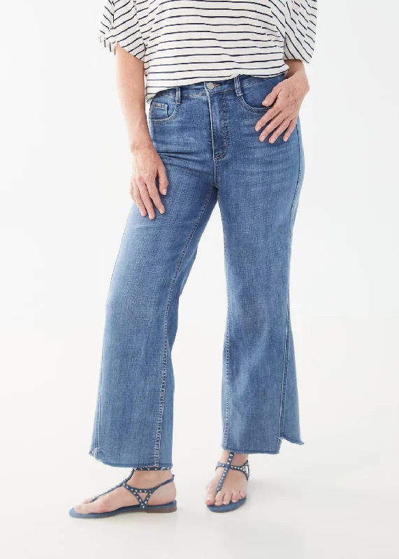 Buy More, Save More!Suzanne Wide Ankle Pants In Indigo