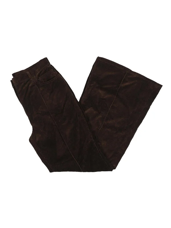 Price Drops You’ll Love!Womens Corduroy High Rise Straight Leg Pants