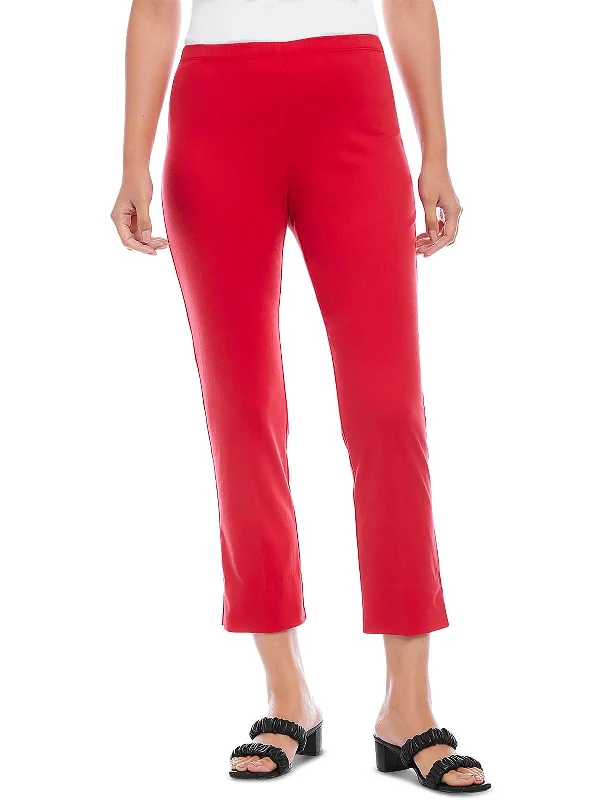 Unlock Huge Savings Now!Womens High Rise Split Hem Capri Pants