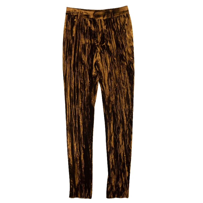 Shop Today, Save Tomorrow!Women's Metallic Bronze Velvet Day Pants