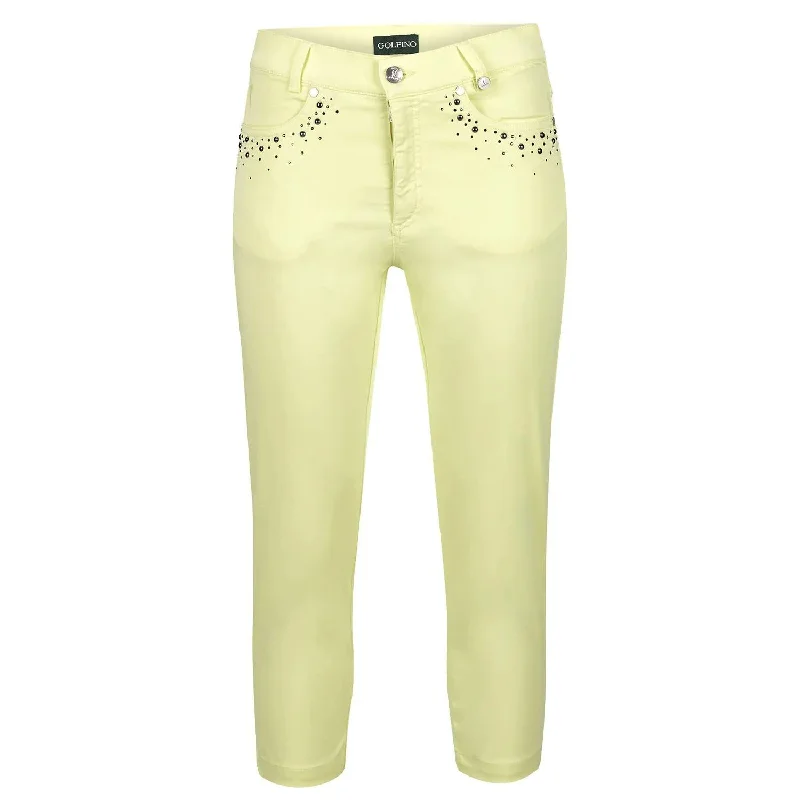 Everything Must Go!Women's Under The Sea Capri Pant In Yellow