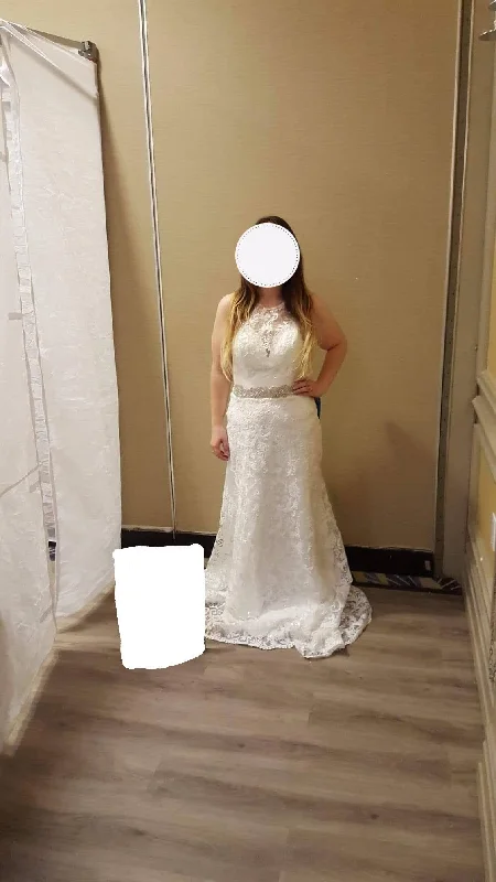Sale Alert – Get Ready to Shop!Other Lace wedding gown with round train