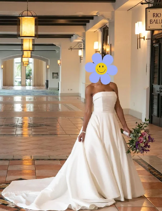 Your Chance to Save is Now!Sincerity Strapless Mikado Ball Gown